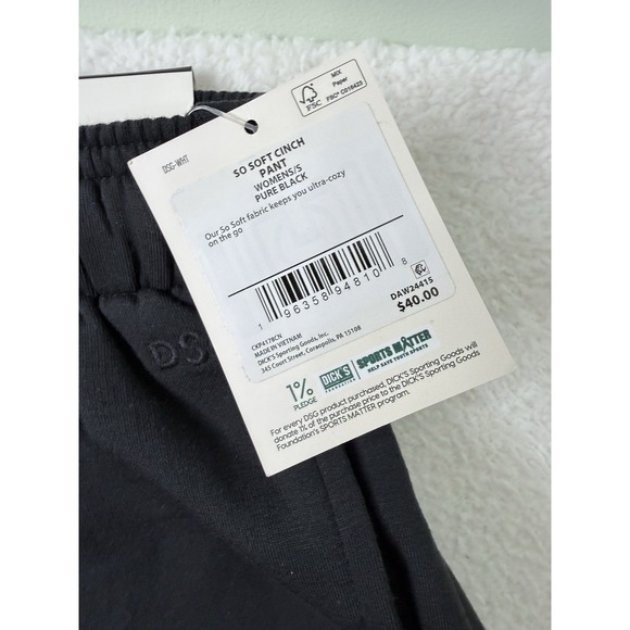 DSG Everyday High Rise Oversized Cinch Sweatpants Women's Small Comfort Lounge - Picture 6 of 10